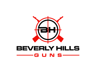 BEVERLY HILLS GUNS logo design by luckyprasetyo