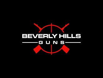 BEVERLY HILLS GUNS logo design by luckyprasetyo