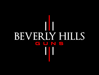 BEVERLY HILLS GUNS logo design by serprimero