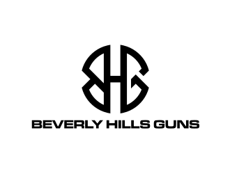 BEVERLY HILLS GUNS logo design by Barkah