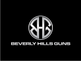 BEVERLY HILLS GUNS logo design by Barkah