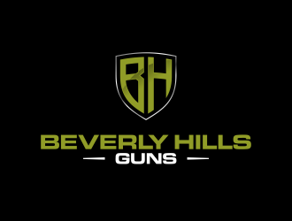 BEVERLY HILLS GUNS logo design by ingepro