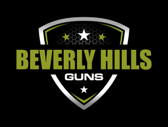 BEVERLY HILLS GUNS logo design by ingepro