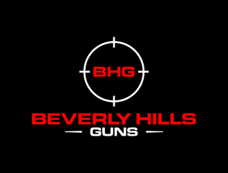 BEVERLY HILLS GUNS logo design by ingepro