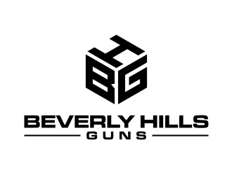 BEVERLY HILLS GUNS logo design by puthreeone