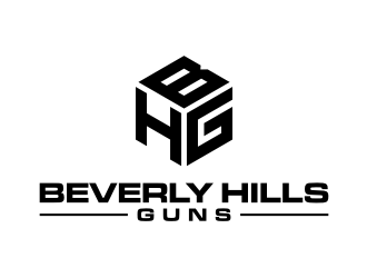BEVERLY HILLS GUNS logo design by puthreeone