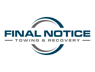 Final Notice Towing & Recovery logo design by p0peye