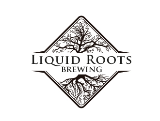 Liquid Roots Brewing  logo design by Aslam