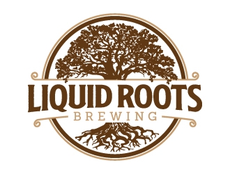 Liquid Roots Brewing  logo design by jaize