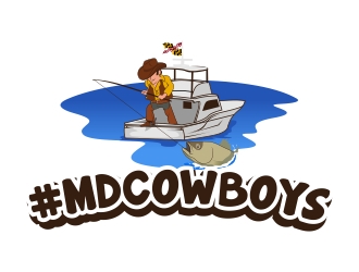 #MDCowboys logo design by naldart
