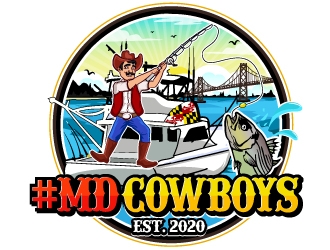 #MDCowboys logo design by Suvendu