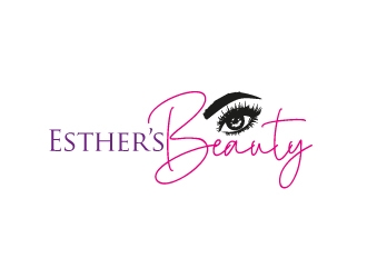 Esther’s Beauty  logo design by Aslam