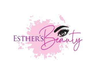 Esther’s Beauty  logo design by Aslam
