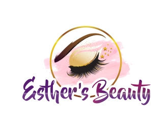 Esther’s Beauty  logo design by adm3