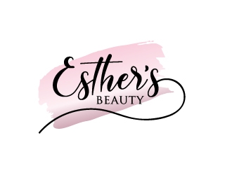 Esther’s Beauty  logo design by cookman