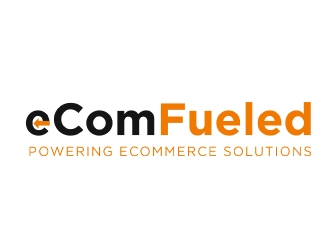 eComFueled ... tagline ... Powering eCommerce Solutions logo design by AamirKhan