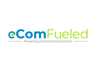 eComFueled ... tagline ... Powering eCommerce Solutions logo design by kimora