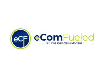 eComFueled ... tagline ... Powering eCommerce Solutions logo design by kimora