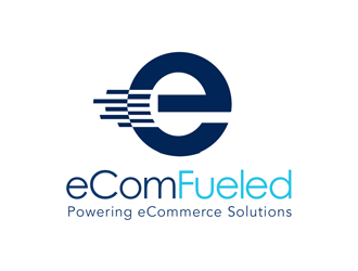 eComFueled ... tagline ... Powering eCommerce Solutions logo design by kunejo