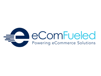 eComFueled ... tagline ... Powering eCommerce Solutions logo design by kunejo
