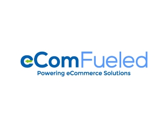 eComFueled ... tagline ... Powering eCommerce Solutions logo design by MUSANG
