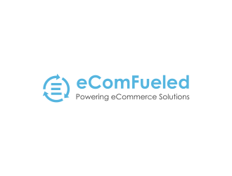 eComFueled ... tagline ... Powering eCommerce Solutions logo design by vuunex