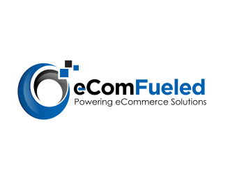 eComFueled ... tagline ... Powering eCommerce Solutions logo design by serprimero