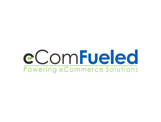 eComFueled ... tagline ... Powering eCommerce Solutions logo design by giphone