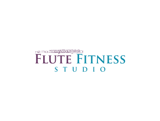 Flute Fitness Studio logo design by oke2angconcept