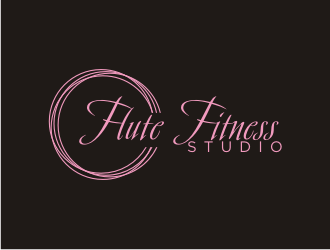 Flute Fitness Studio logo design by wa_2