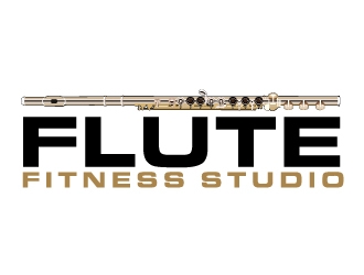 Flute Fitness Studio logo design by AamirKhan