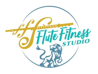 Flute Fitness Studio logo design by josephope