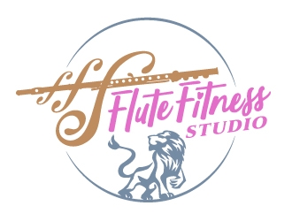 Flute Fitness Studio logo design by josephope