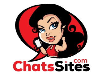 ChatsSites.com logo design by Logoboffin