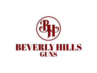 BEVERLY HILLS GUNS logo design by ingepro