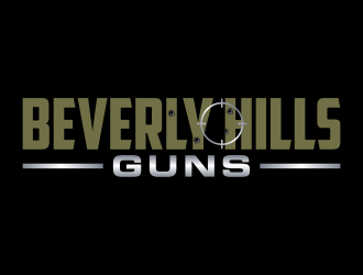 BEVERLY HILLS GUNS logo design by Kruger