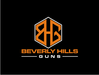 BEVERLY HILLS GUNS logo design by Barkah