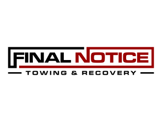 Final Notice Towing & Recovery logo design by p0peye