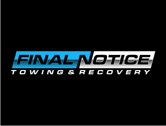 Final Notice Towing & Recovery logo design by puthreeone
