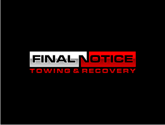 Final Notice Towing & Recovery logo design by asyqh