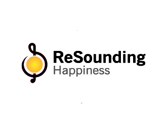 ReSounding Happiness logo design by BeezlyDesigns