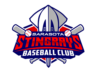 Sarasota Stingrays Baseball Club  logo design by haze