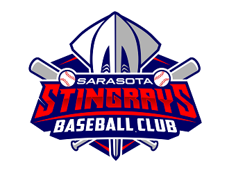 Sarasota Stingrays Baseball Club  logo design by haze