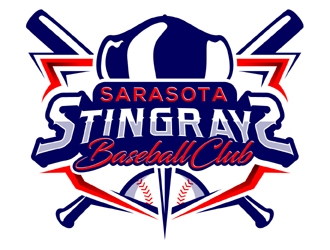 Sarasota Stingrays Baseball Club  logo design by MAXR