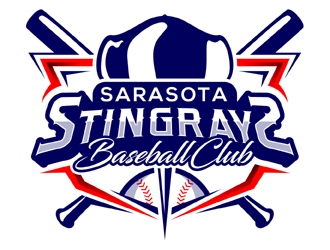 Sarasota Stingrays Baseball Club  logo design by MAXR