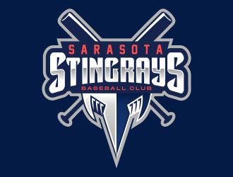 Sarasota Stingrays Baseball Club  logo design by Gopil