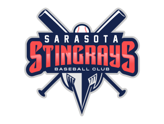 Sarasota Stingrays Baseball Club  logo design by Gopil