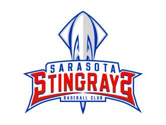 Sarasota Stingrays Baseball Club  logo design by Ultimatum