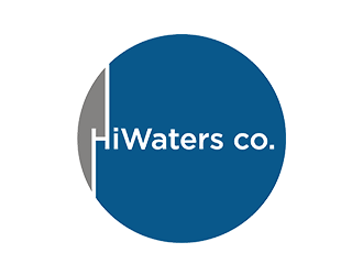 HiWaters co. logo design by EkoBooM