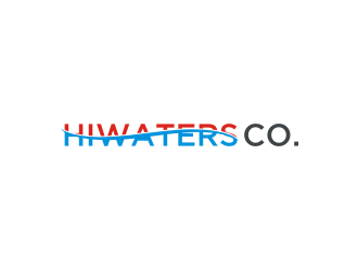 HiWaters co. logo design by Diancox